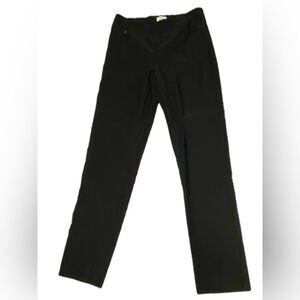 Lisette Kathryne Fabric 31” Black Stretch Tummy Control Pull On Slim Pants Sz 10